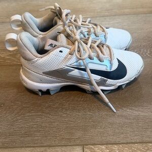 White and Black Athletic Sneakers